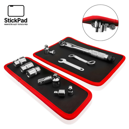 3 Parça StickPad – Manyetik Alet Tutucu Ped
