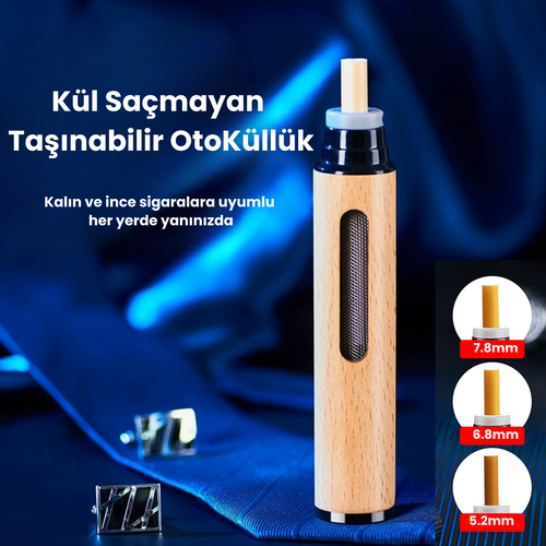 OtoKüllük | Araç İçi Ahşap Dökülmez Küllük