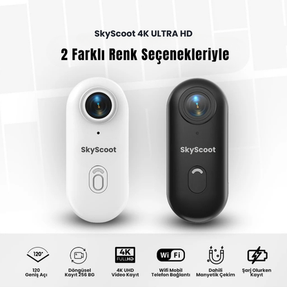 SkyScoot™ Ultra HD Aksiyon Kamerası
