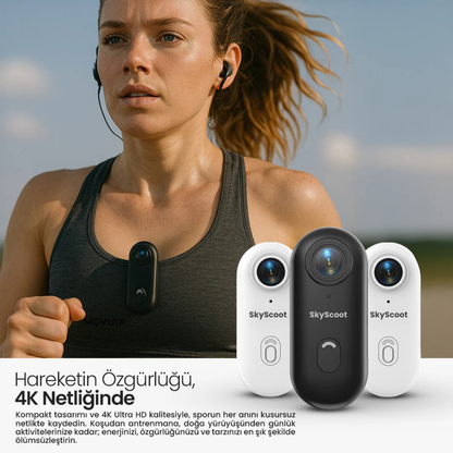 SkyScoot™ Ultra HD Aksiyon Kamerası