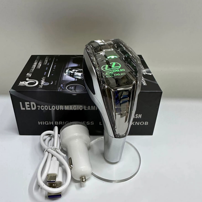 LUX Vites – LED Aydınlatmalı Kristal Vites Topuzu