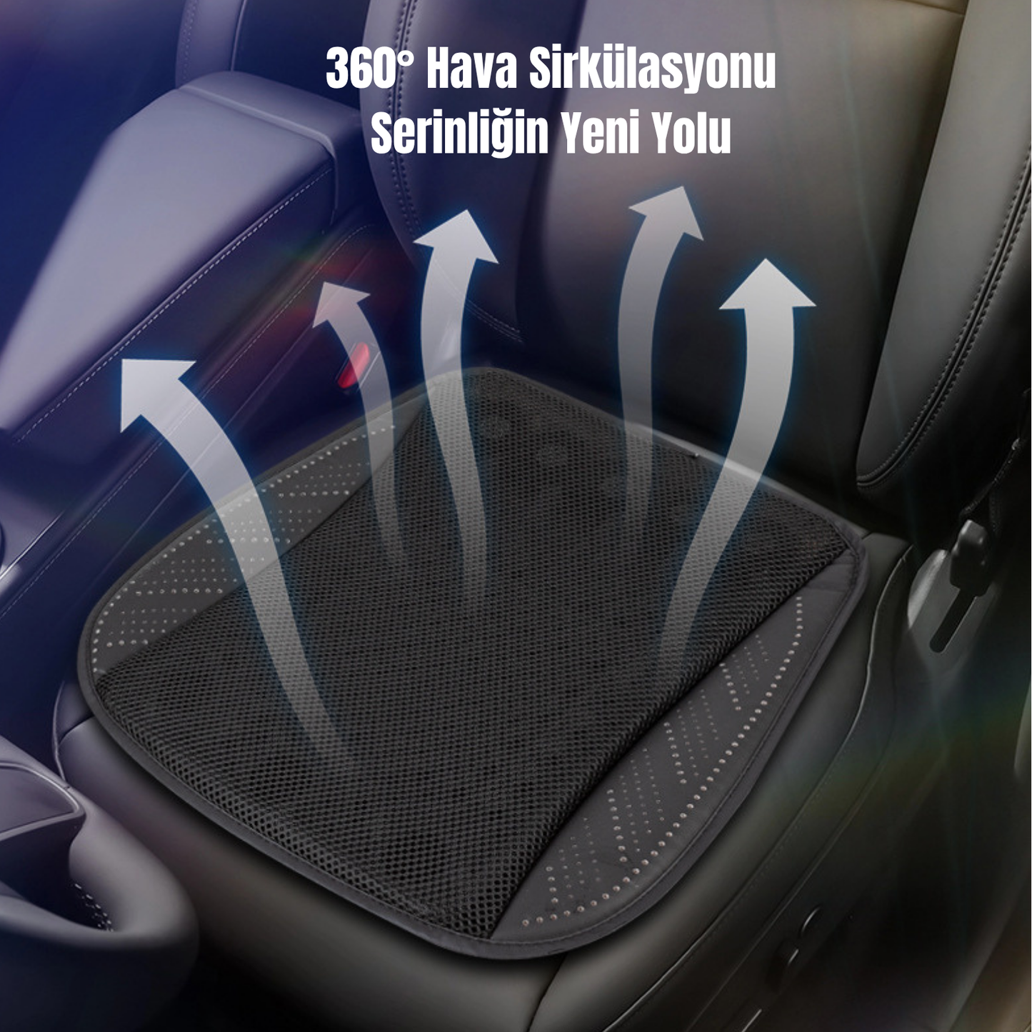 CoolSeat™ Mİni – Fanlı Serinletici Koltuk Minderi