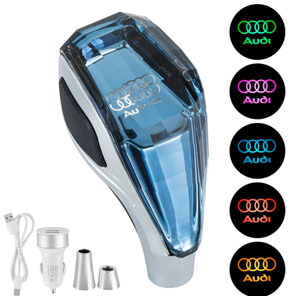 LUX Vites – LED Aydınlatmalı Kristal Vites Topuzu