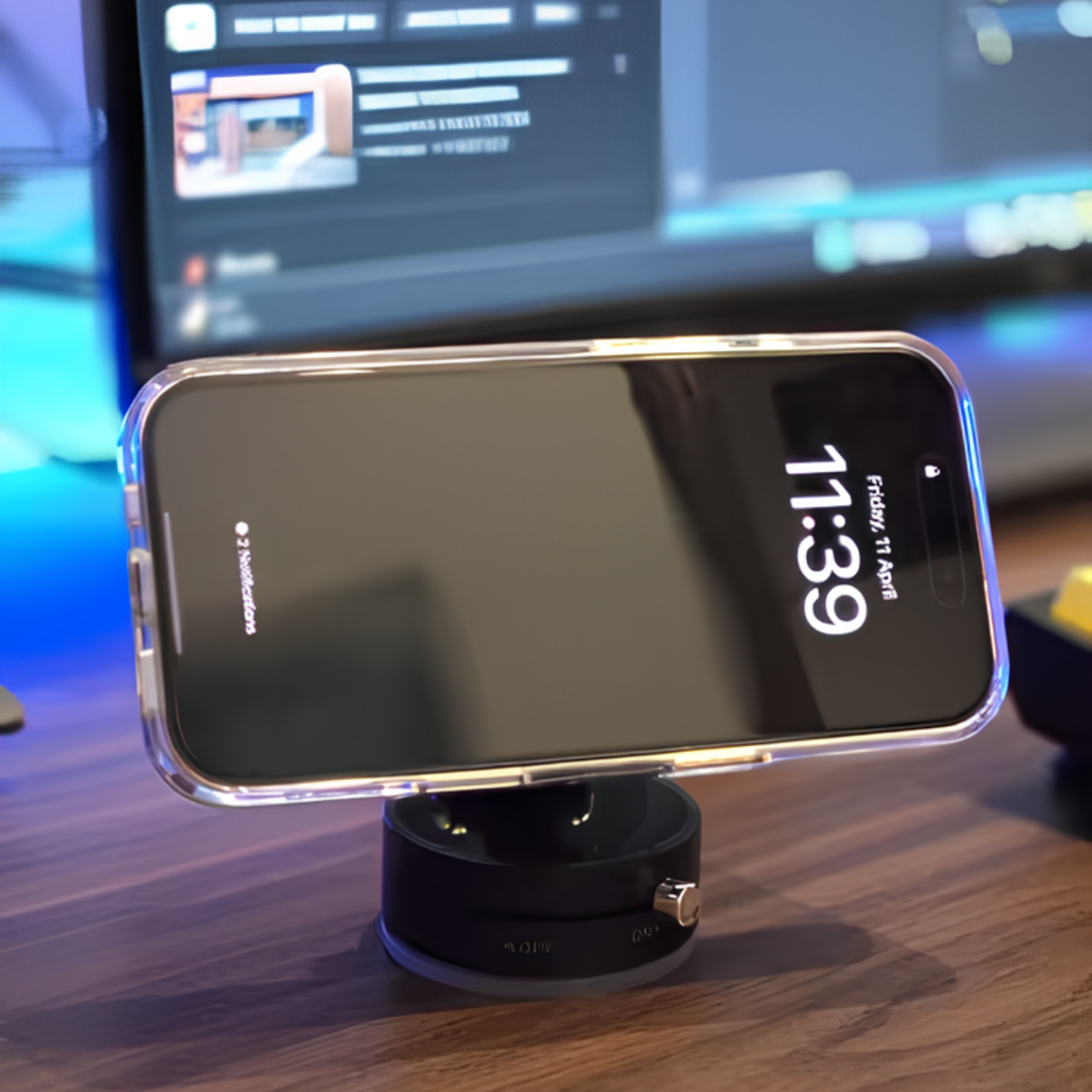 Premium Vakumlu Telefon Tutucu
