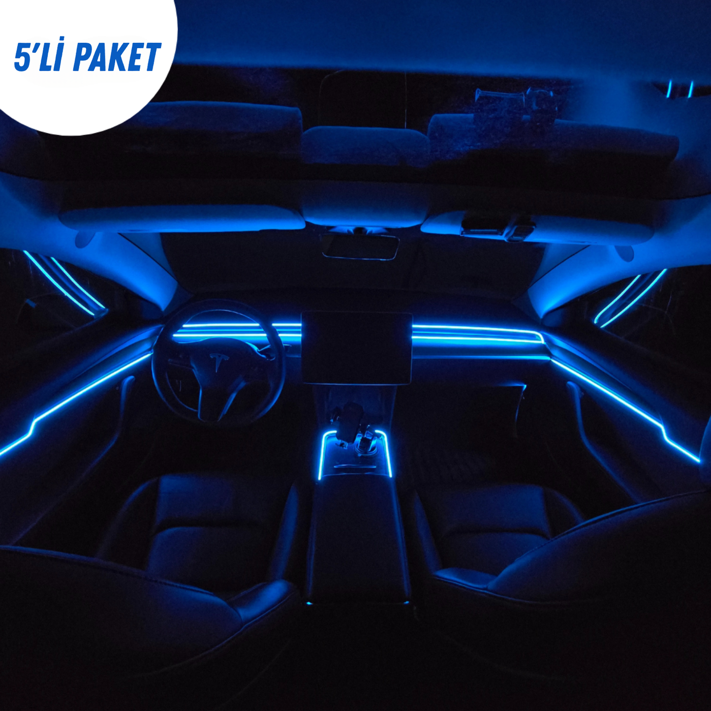 Müzik Ritimli RGBIC Atmosfer Işıkları