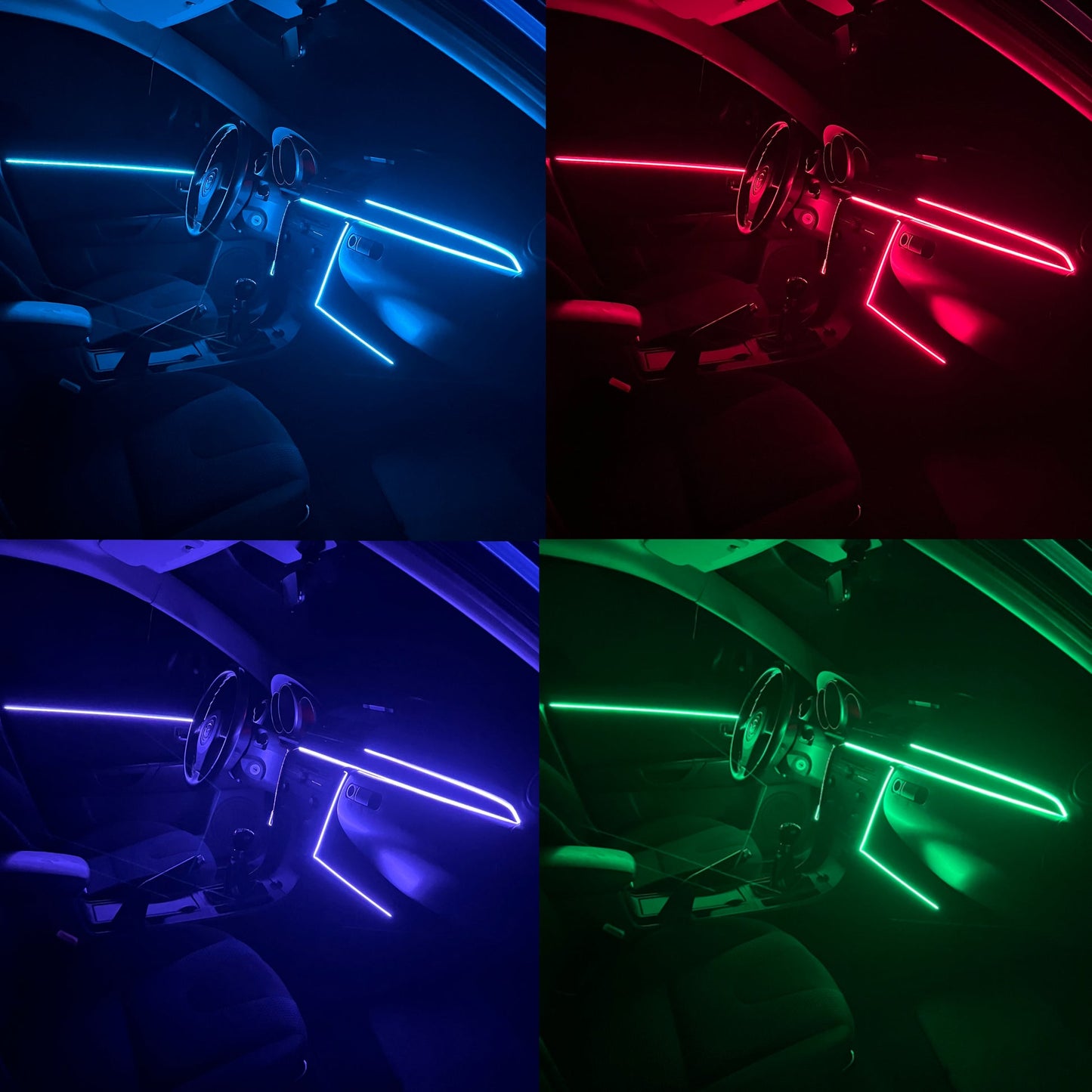 Müzik Ritimli RGBIC Atmosfer Işıkları