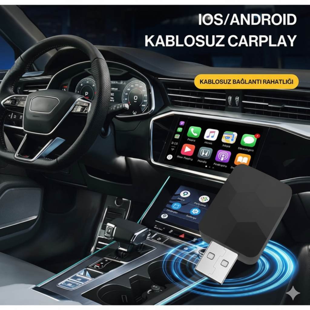 Android Car Play Adaptör