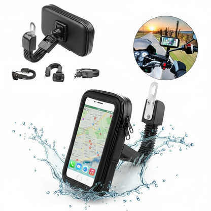 Su Geçirmez Motosiklet Telefon Tutucu