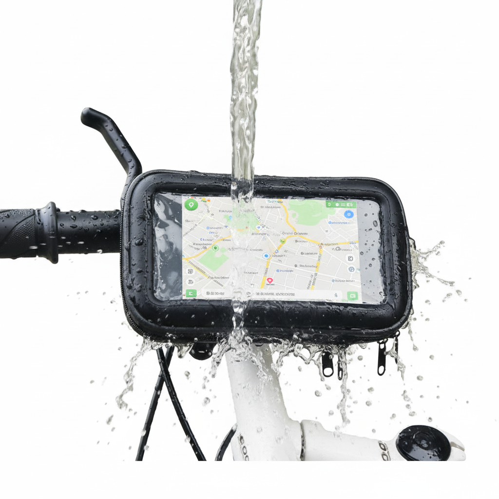 Su Geçirmez Motosiklet Telefon Tutucu