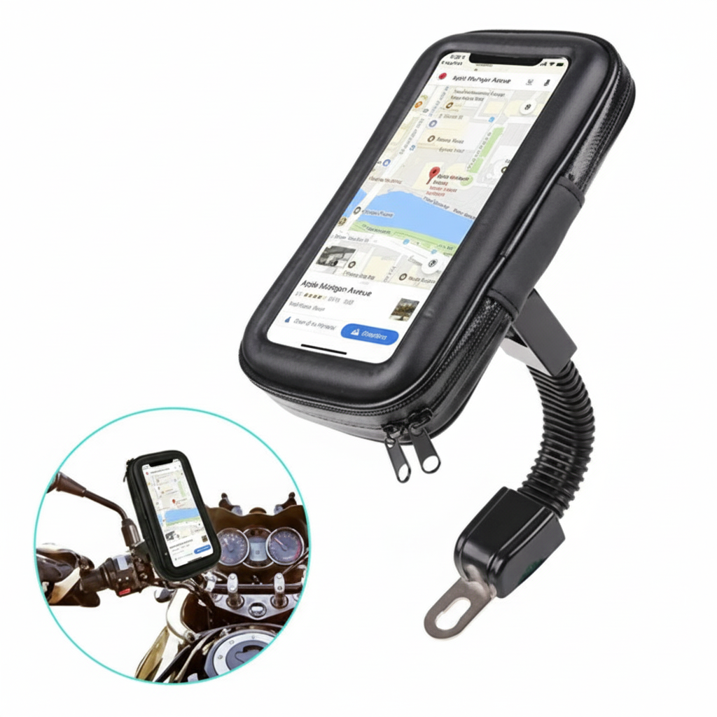 Su Geçirmez Motosiklet Telefon Tutucu