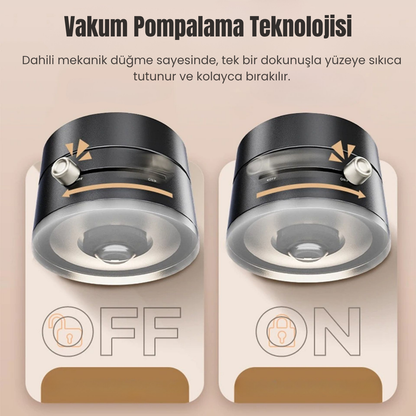 Premium Vakumlu Telefon Tutucu